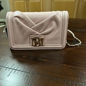 NWT’S Badgley Mischka Crossbody or Shoulder Bag NWT! In a stunning Blush Color